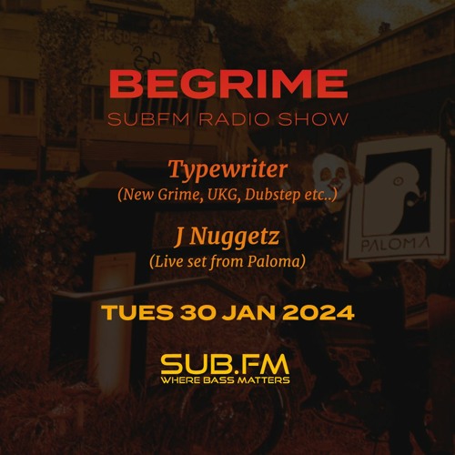 Begrime Typewriter Jnuggetz – 30 Jan 2024