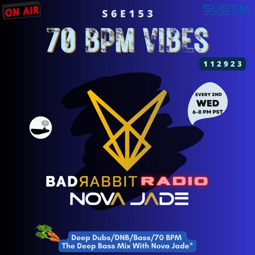 Bad Rabbit Radio S6 EP153 With Nova Jade – 29 Nov 2023
