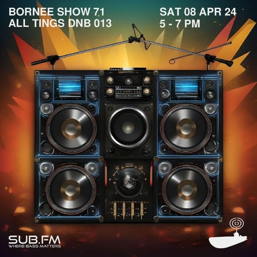 Bornee Show 71 All Things DnB 013 - 06 Apr 2024