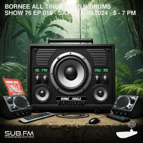 Bornee Show 76 All Things DnB 018 - 24 Aug 2024