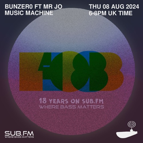 BunZer0 ft Mr Jo x Music Machine 18th B Day Bash – 08 Aug 2024