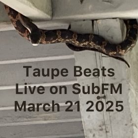 Taupe Beats – 21 Mar 2025
